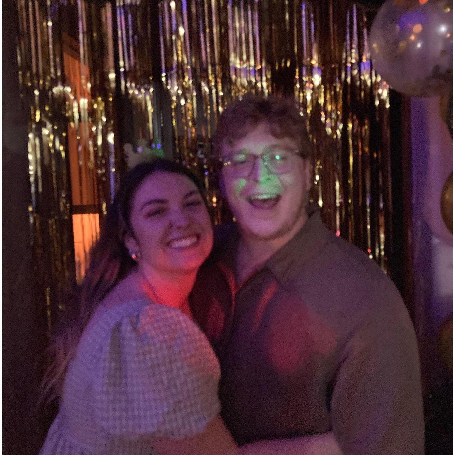 Our "Prom" party night hosted by our very good friends, who always know how to have a good time!