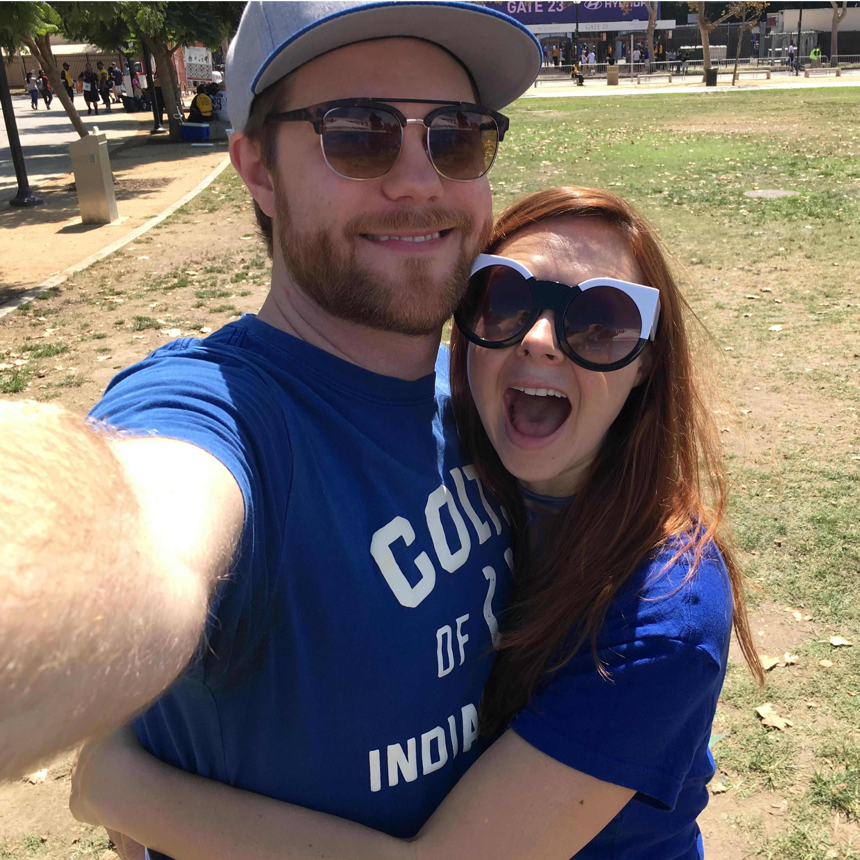 First Colts game... we lost.