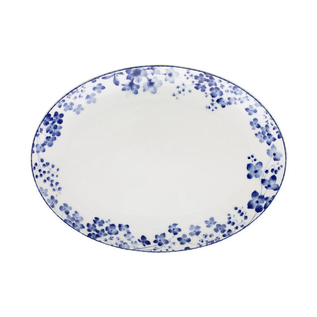 Noritake Bloomington Road Oval Platter, 14"