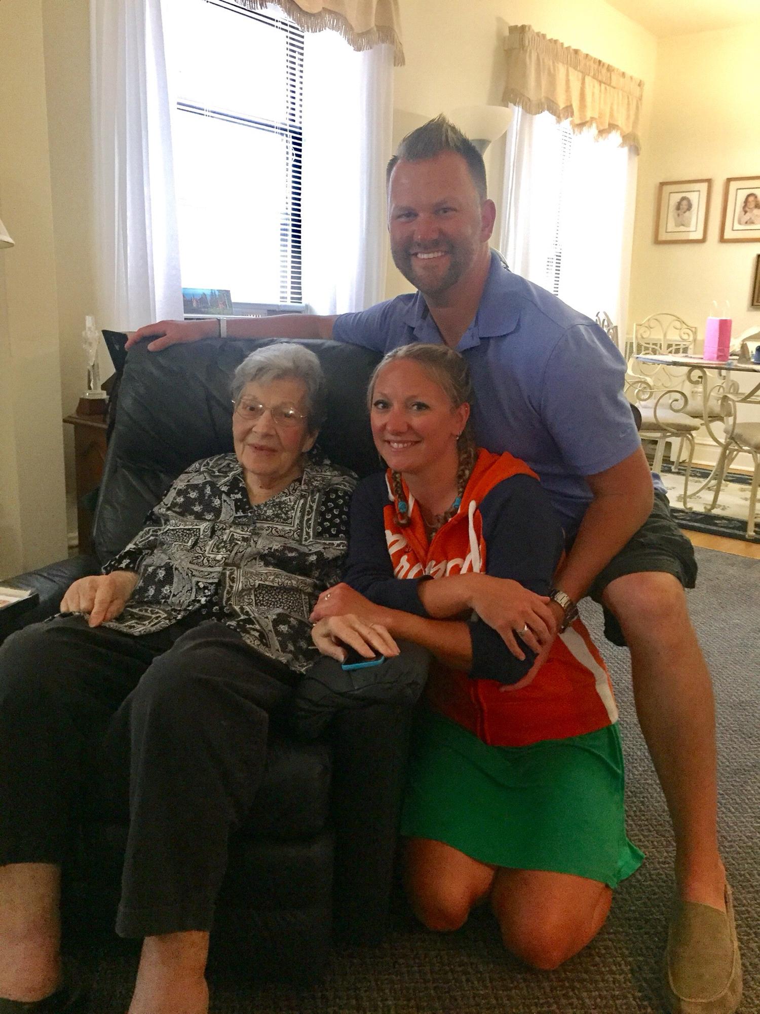 Meeting an extraordinary lady, Haley's Grandma Ivy.