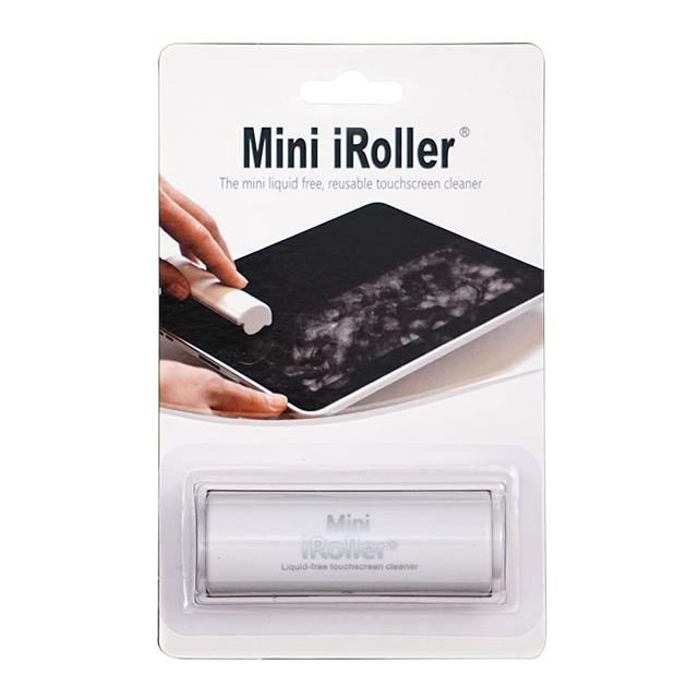 Mini iRoller Screen Cleaner: Reusable Liquid Free Touchscreen Cleaner for Smartphones and Tablets - Cleans Screens - Easy to Use and Effective on Any Touch Screen (Mini)