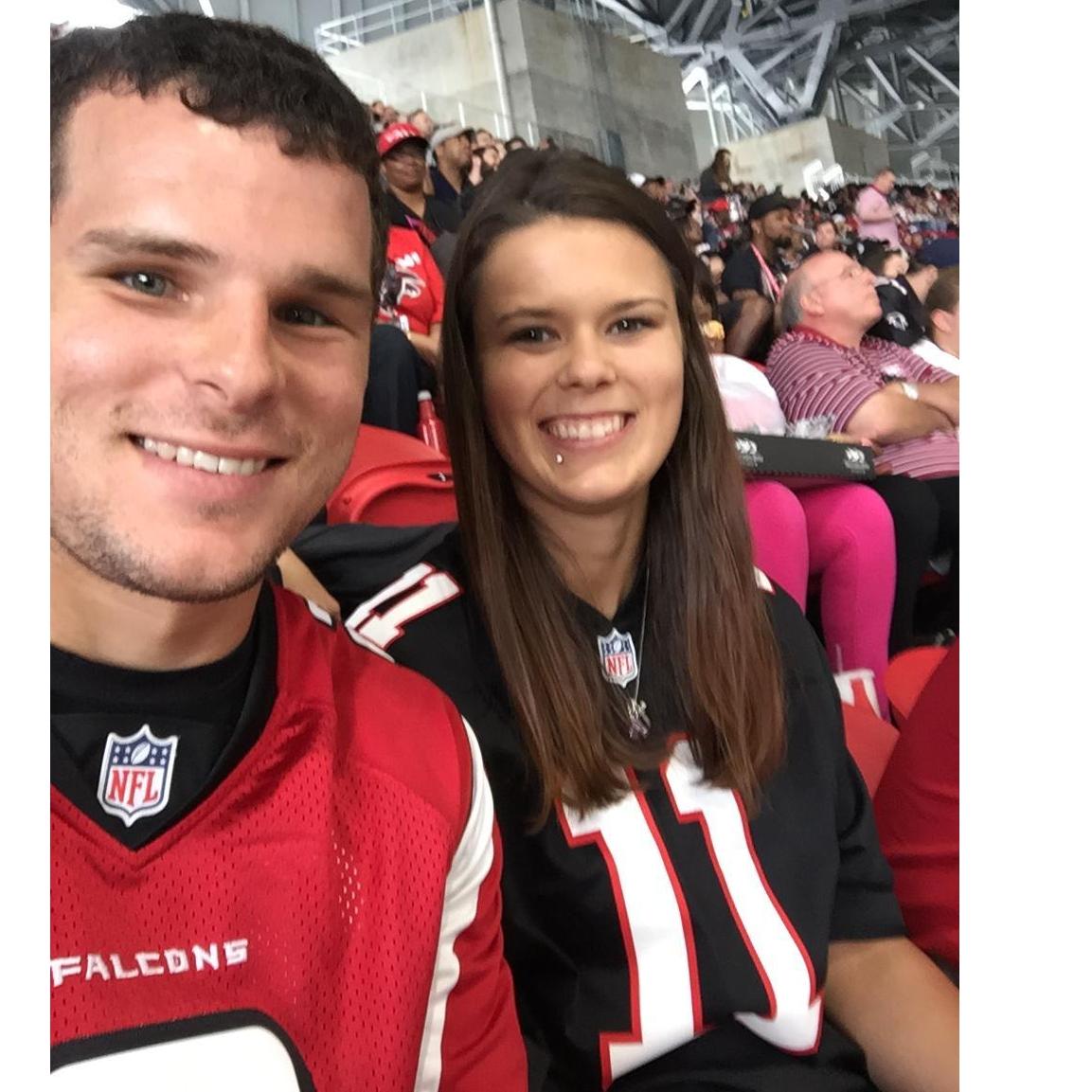Yeah...He's a falcons fan