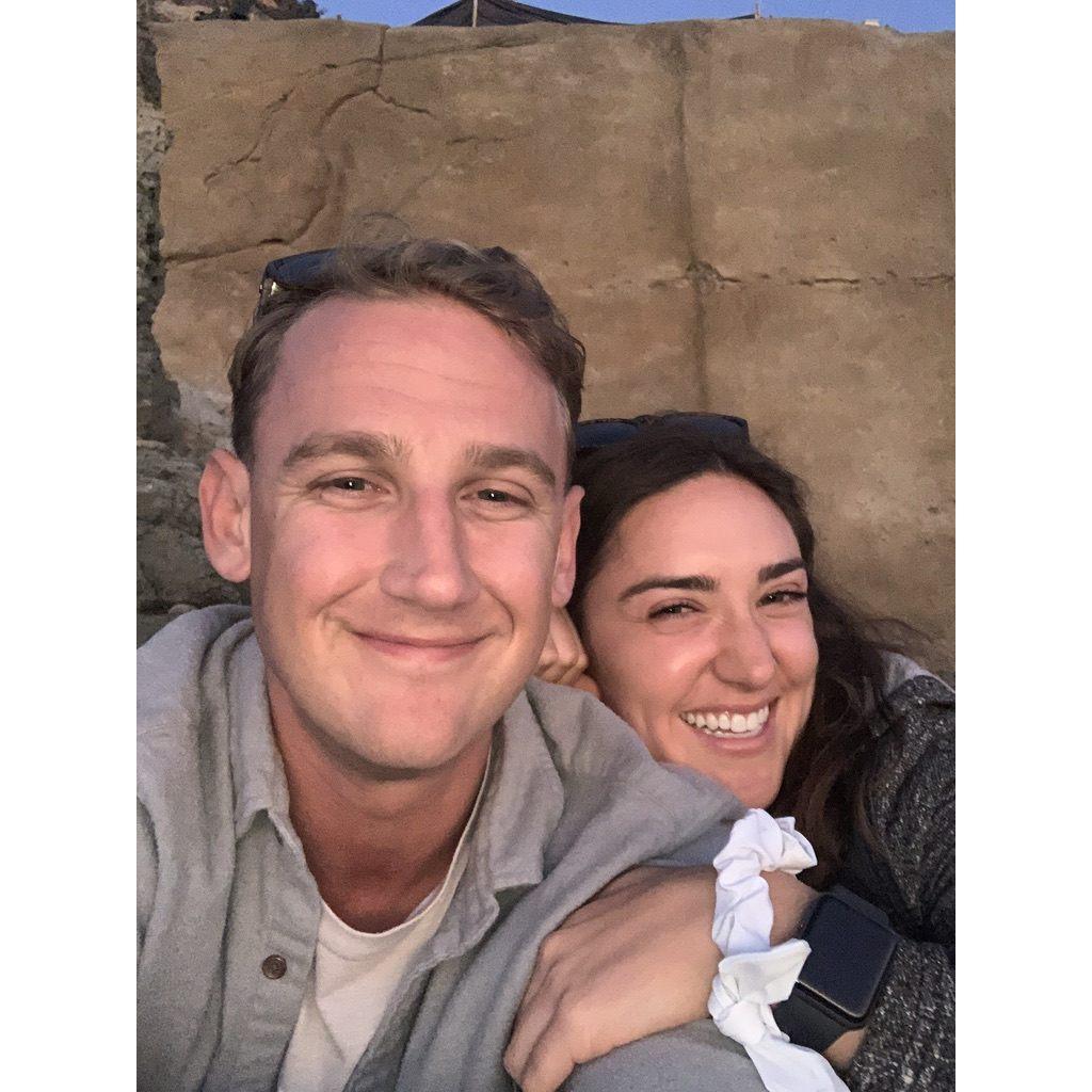 Right after we dropped the "L-bomb" for the first time