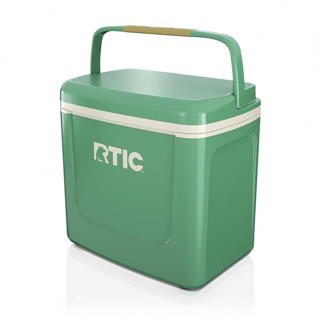 RTIC 8 QT Road Trip Personal Cooler, Small, Compact, Insulated, Portable Ice Chest Box for Food, Drink, Beverage, Beach, Camping, Picnic, Fishing, Boat, 12-Can Capacity