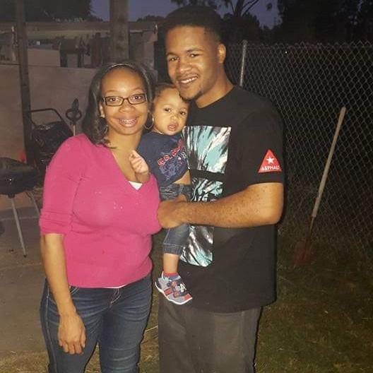 At Kavon's 1st birthday party