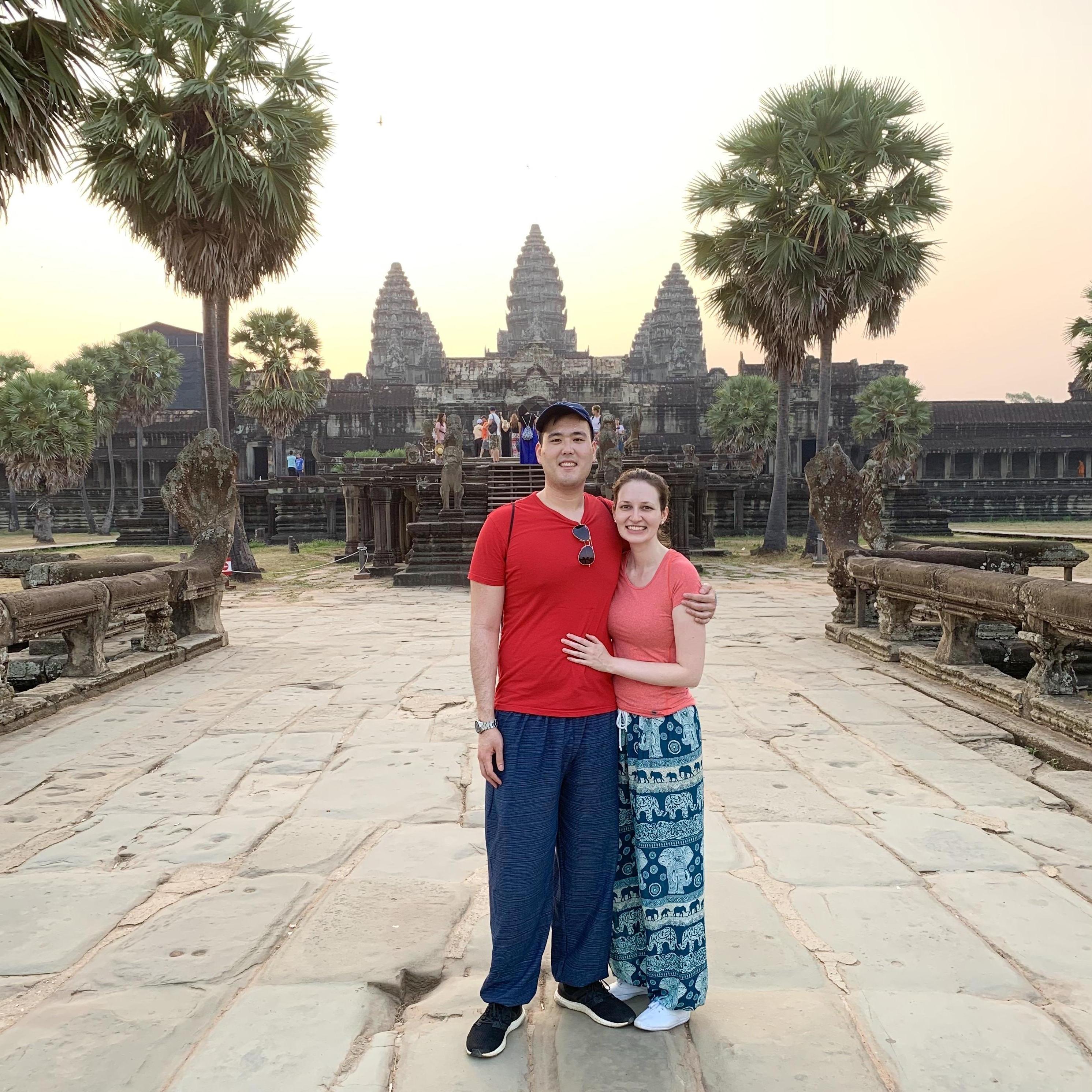 Angkor Wat, Cambodia in April 2019