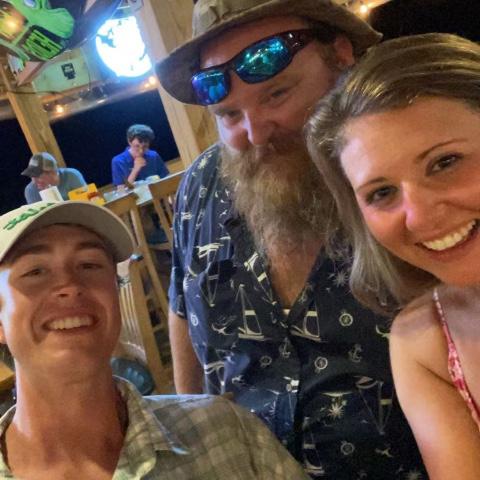 The first night we met, July 4th weekend 2022! Ty Flemming playing with his local band in Nags Head, NC!