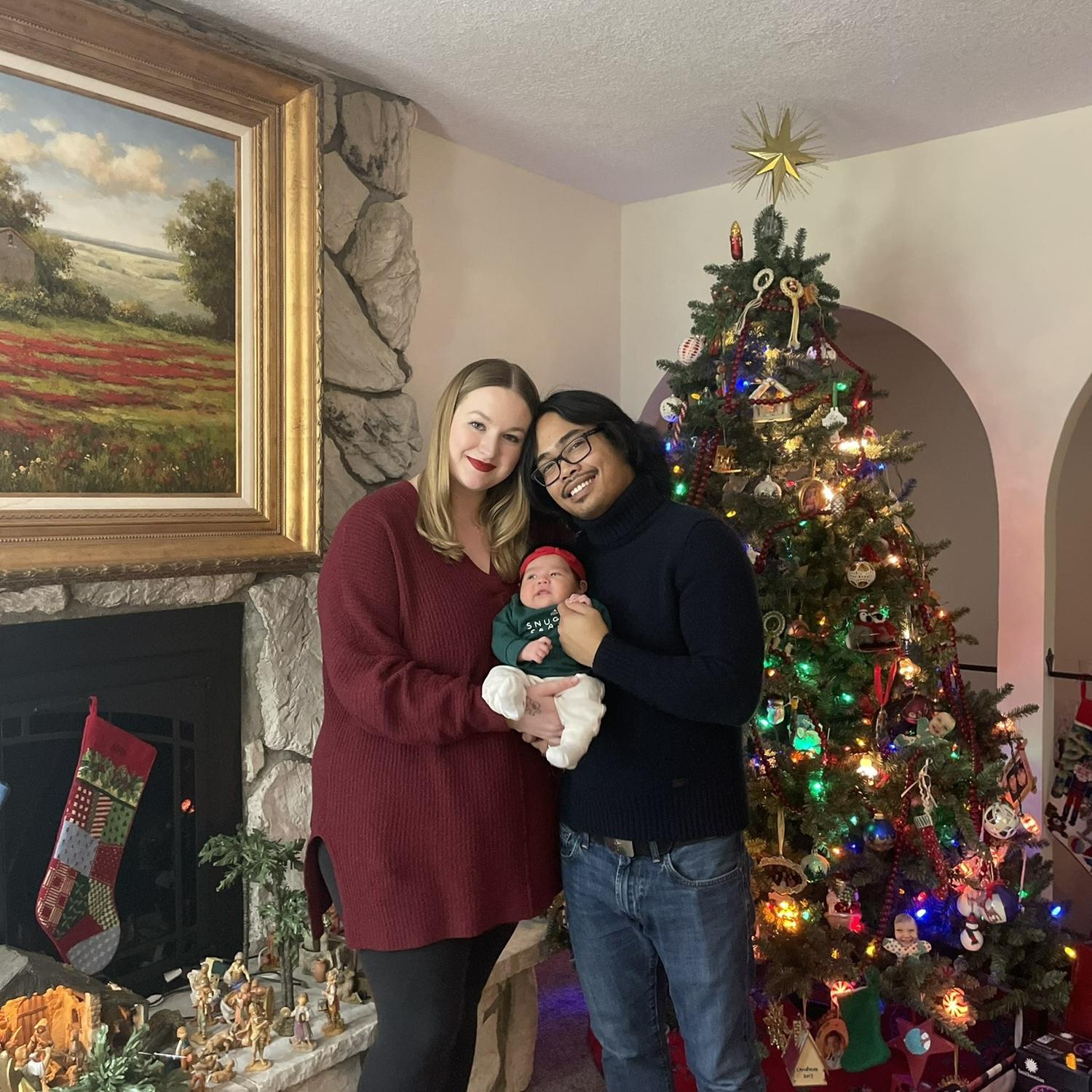Our first Christmas as a family of 3