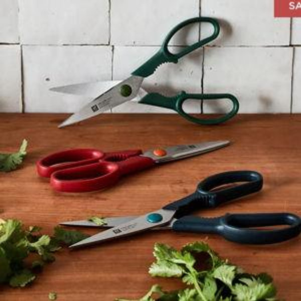 Set of 3 Kitchen Shears, by Zwilling