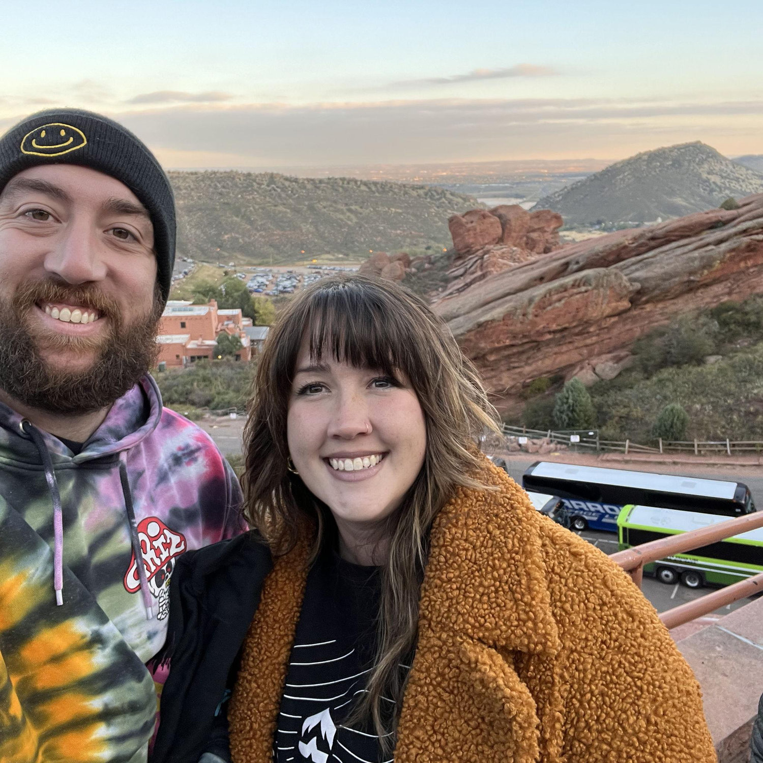 Over 55 Red Rocks shows together so far...