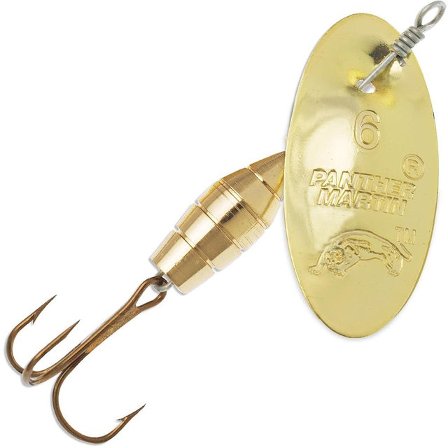 Panther Martin Deluxe Barrel Body Spinners Fishing Lure Catches Trout, Walleye, Northern Pike, Muskie, Largemouth Bass, Salmon & more