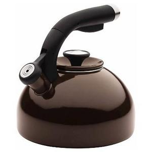 Circulon 2 Qt. Morning Bird Teakettle Chocolate