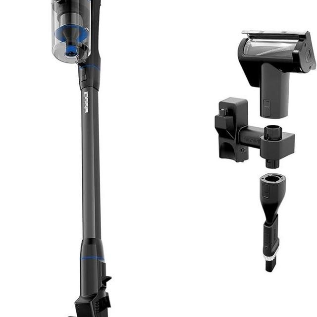 Bissell PowerClean® FurGuard 280W Self-Standing Cordless Vacuum w/Self-Cleaning Brush Roll, Strong Suction, Removeable Battery, Wall Mount, Upholstery Tool & Bright Headlights