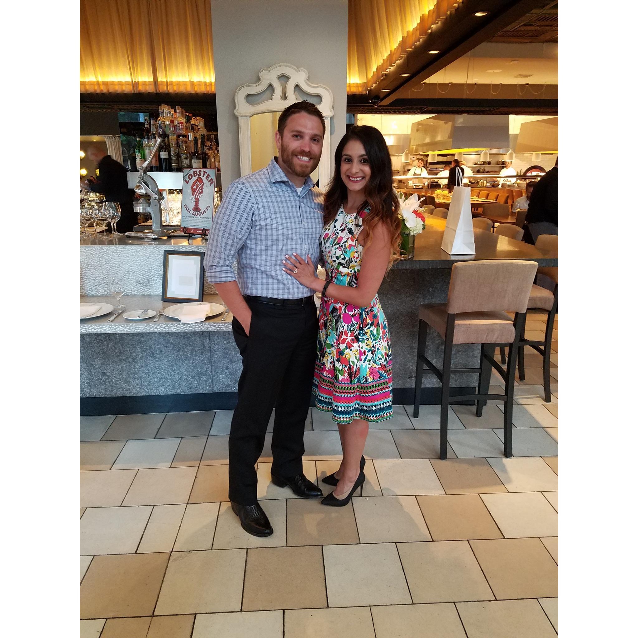 Engagement dinner