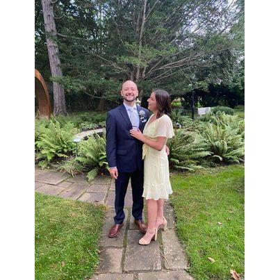 first wedding together, 9/25/2021