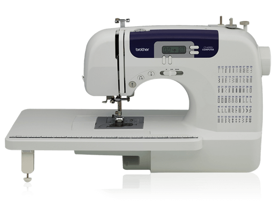 60-Stitch Computerized Sewing Machine with Wide Table
