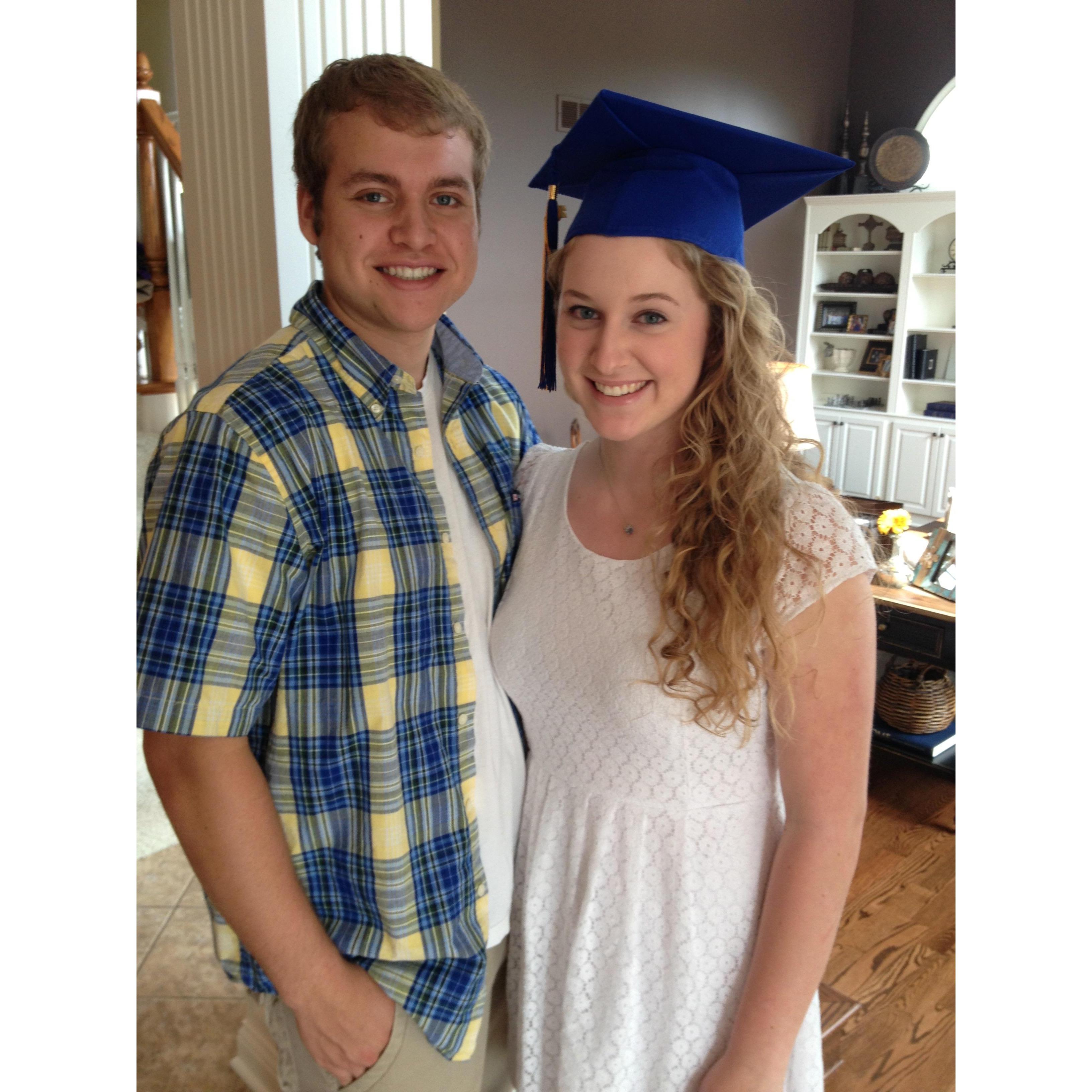 June 2013 - Morgan's high school graduation