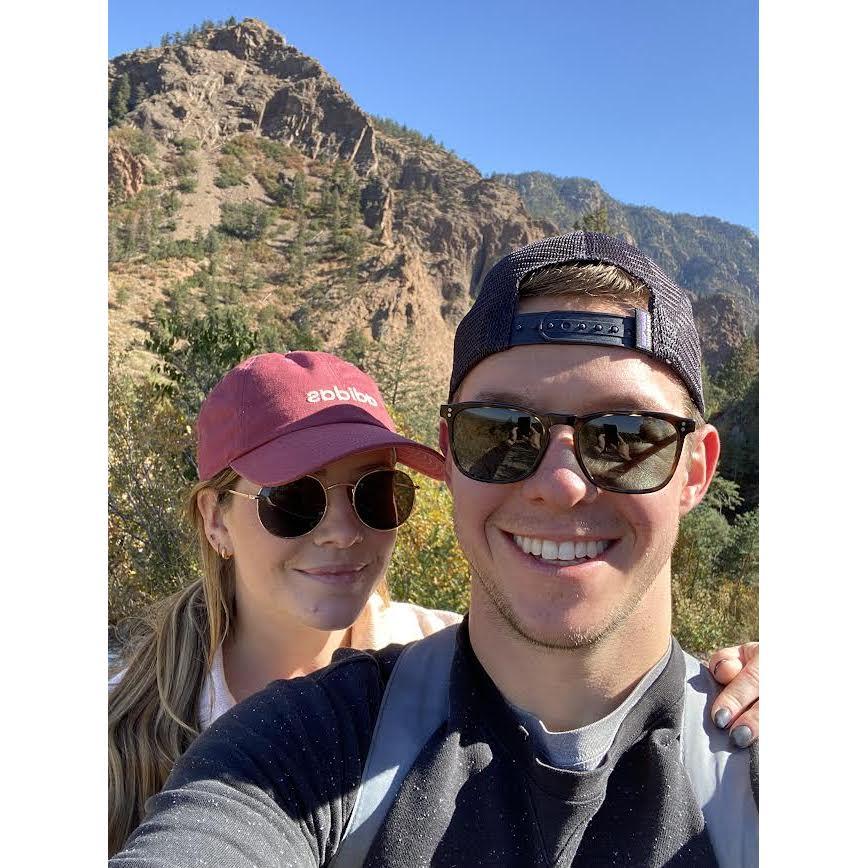 When I took a travel nurse position in Colorado Springs, Ryan was quick to visit even though I was staying in some old lady's basement I found on the internet :)