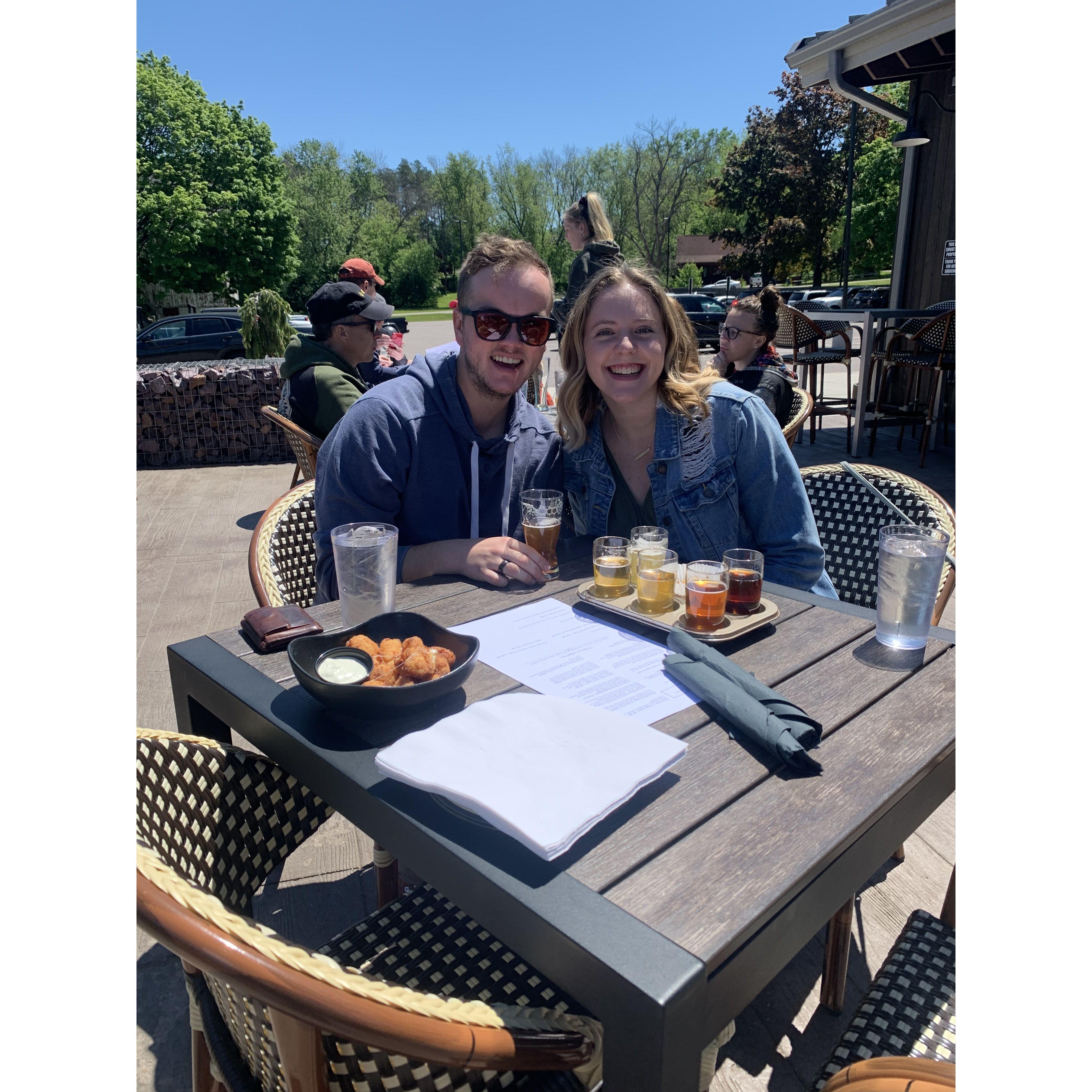 Date in Devil's Lake Wisconsin