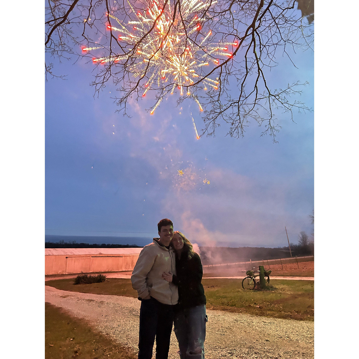 The day we got engaged! December 23rd, 2024