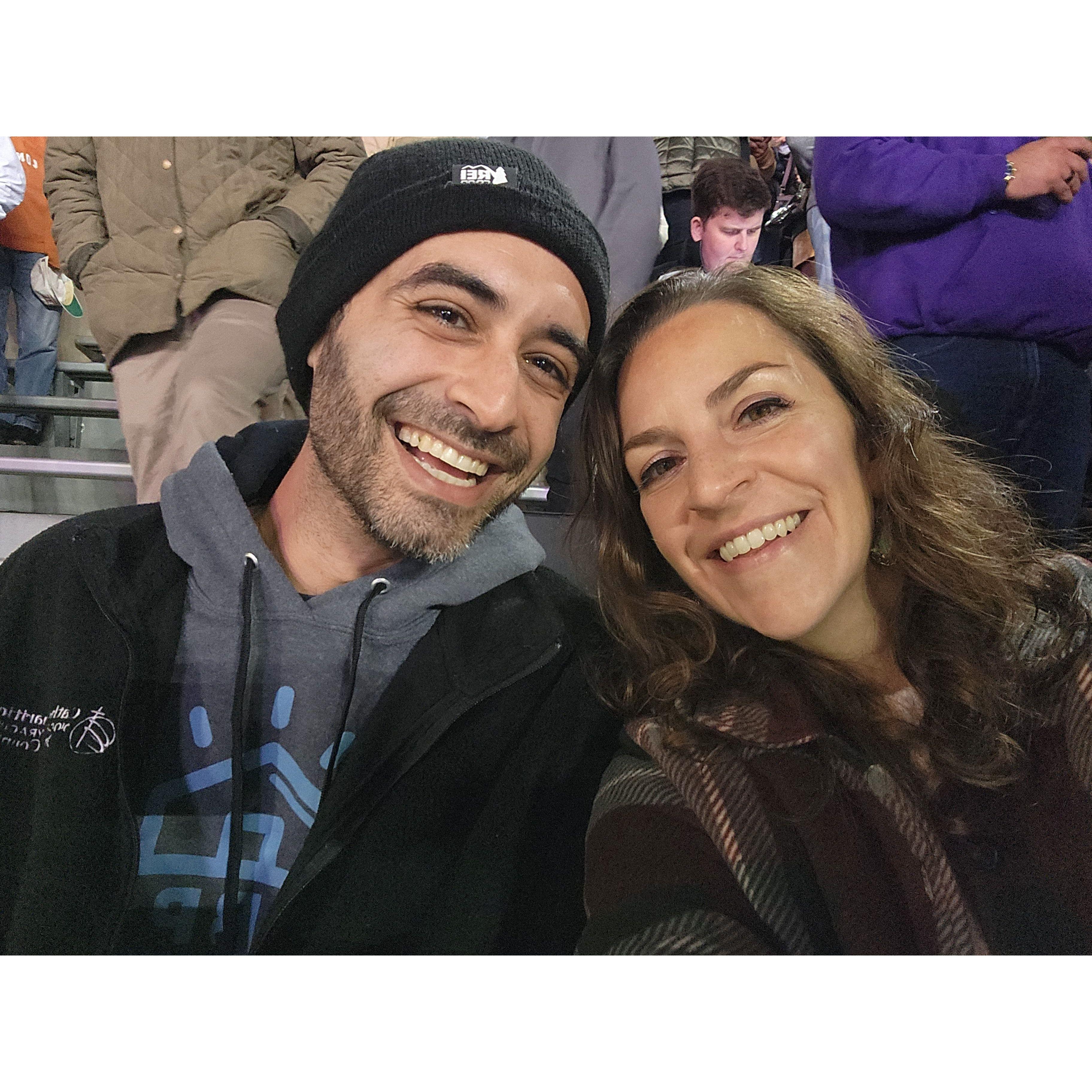 A UT football game when I was still a student