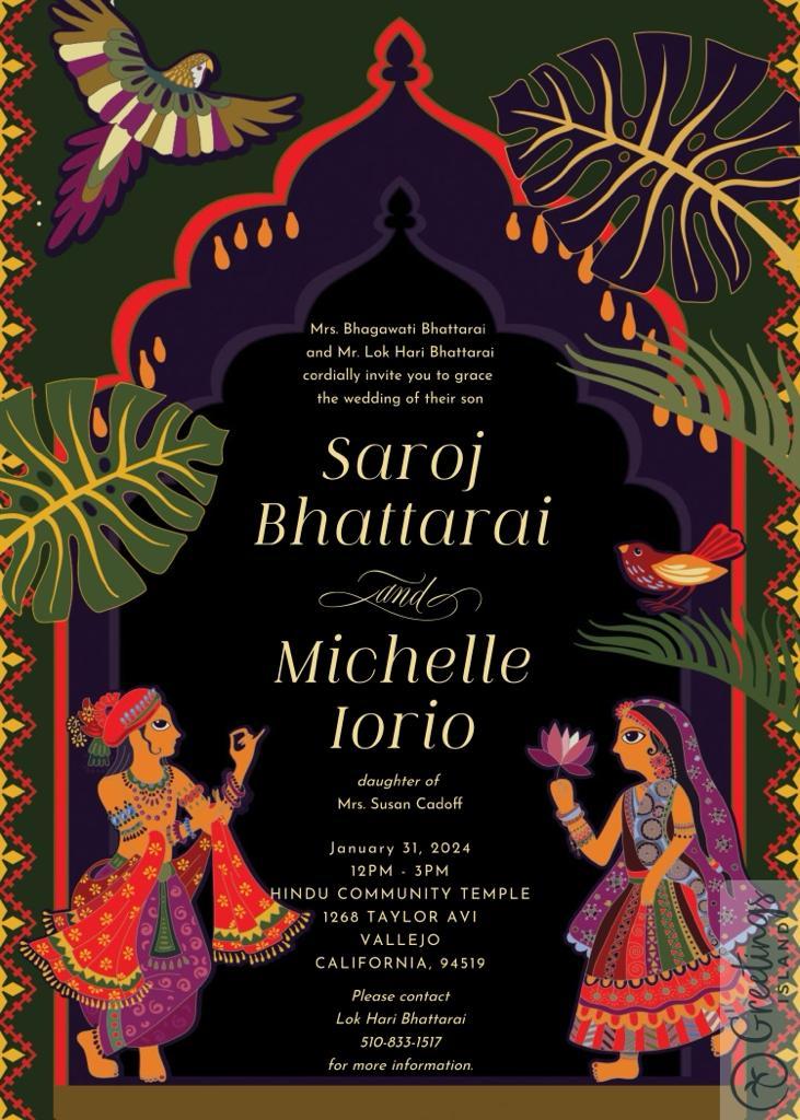 The Wedding Website of Saroj Bhattarai and Michelle Iorio