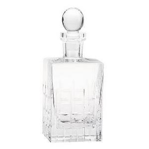Library Hand-Cut Glass Decanter