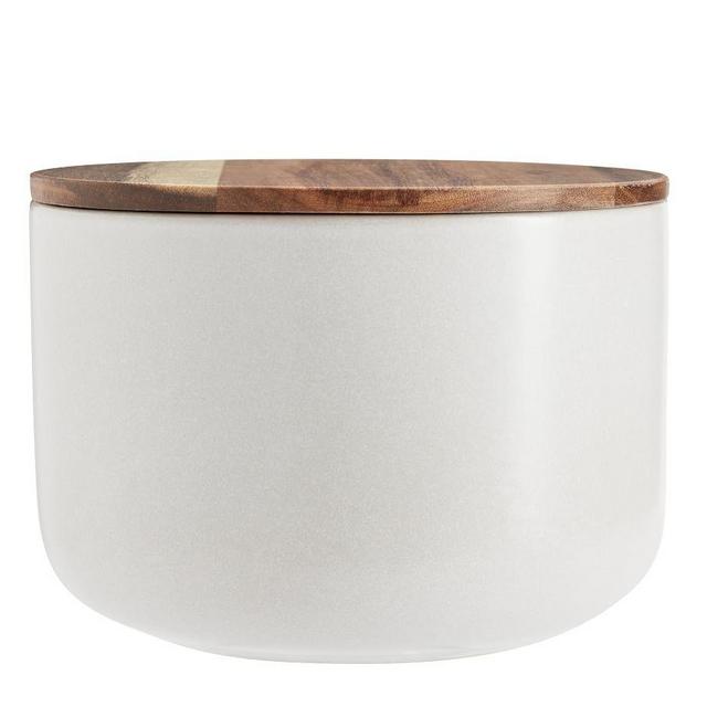 Mason Canister, Medium - Ivory