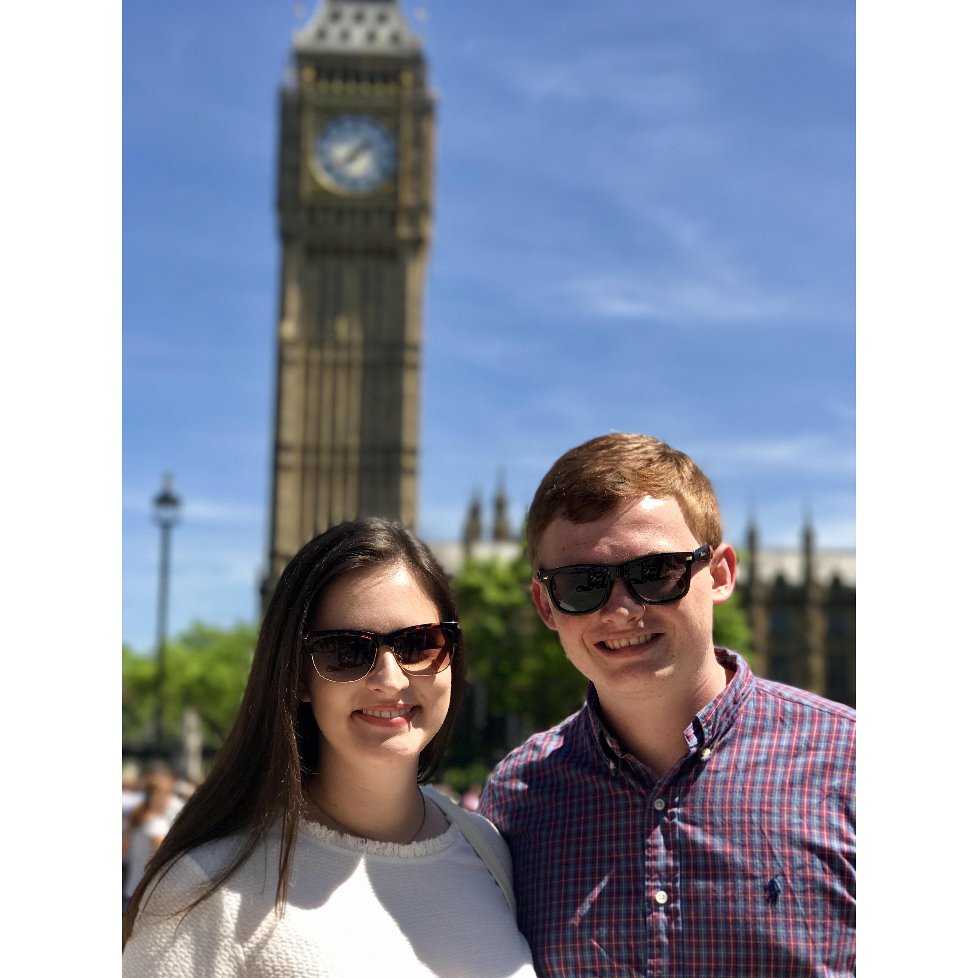 The first stop on our Euro trip was exploring London with Grant's family!