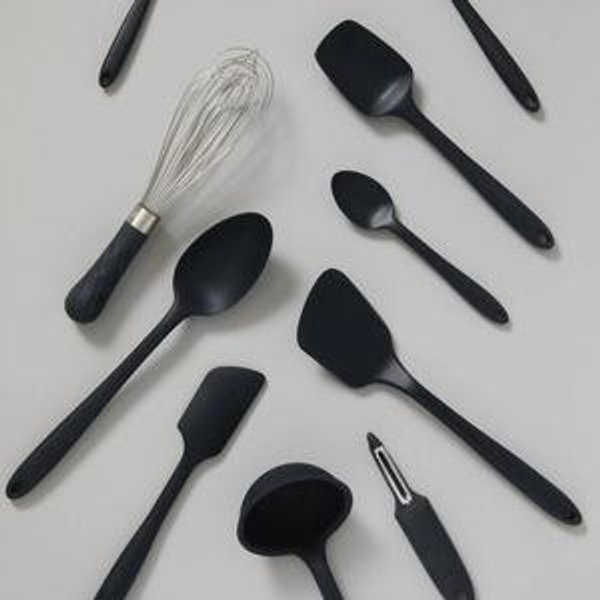 10 Piece Silicone Kitchen Utensil Set