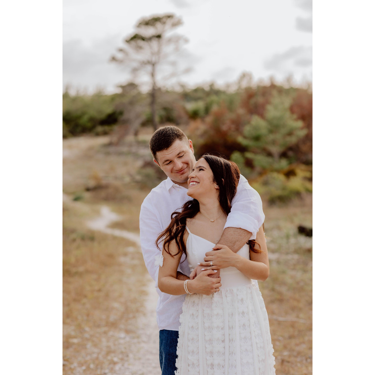 Engagement photos at Jonathon Dickinson State Park (the location of our second date)