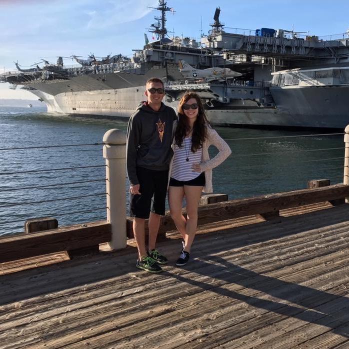 Checking out the USS Midway in San Diego! 2017