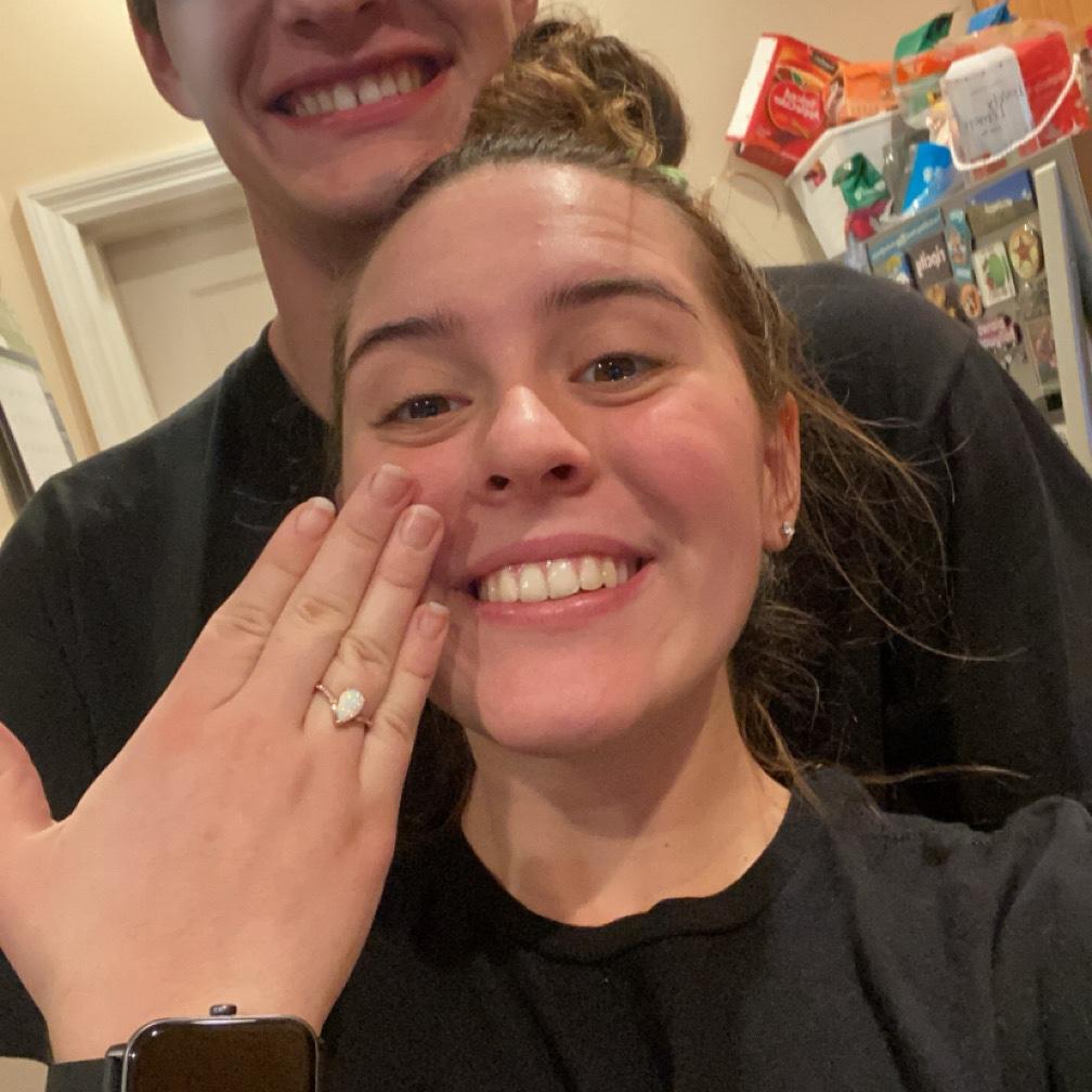The day we got engaged!