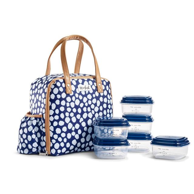 Fit & Fresh Wichita Lunch Kit Set - Blue