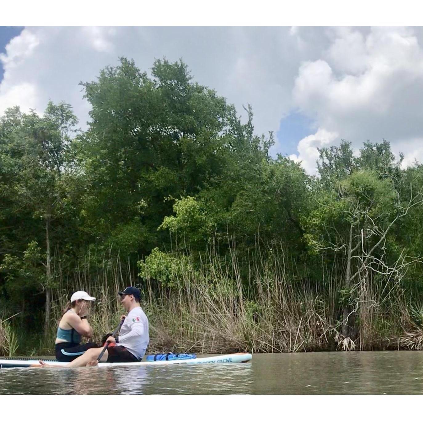 Palmetto State Park, Texas. "The big moment"
