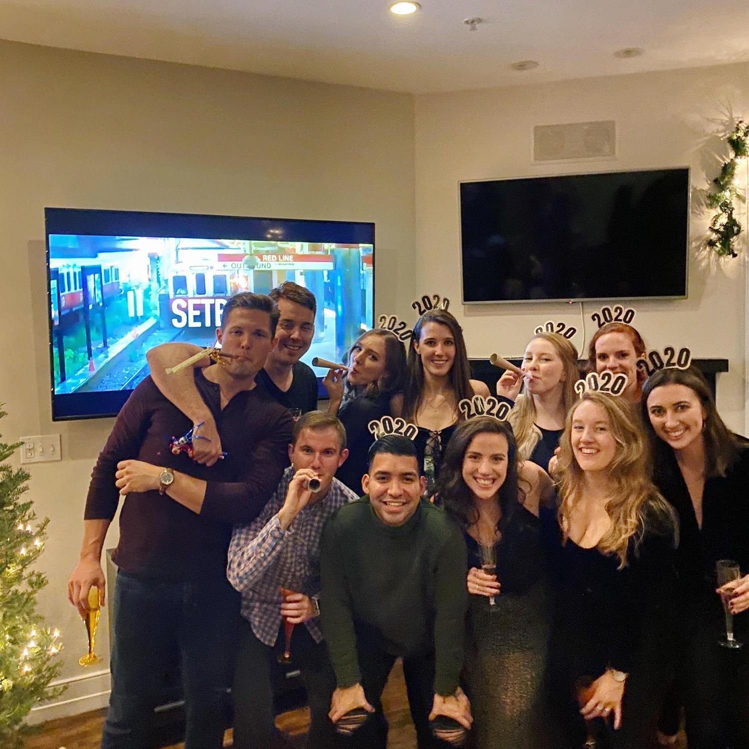 NYE 2019 (the first photo we took together!)