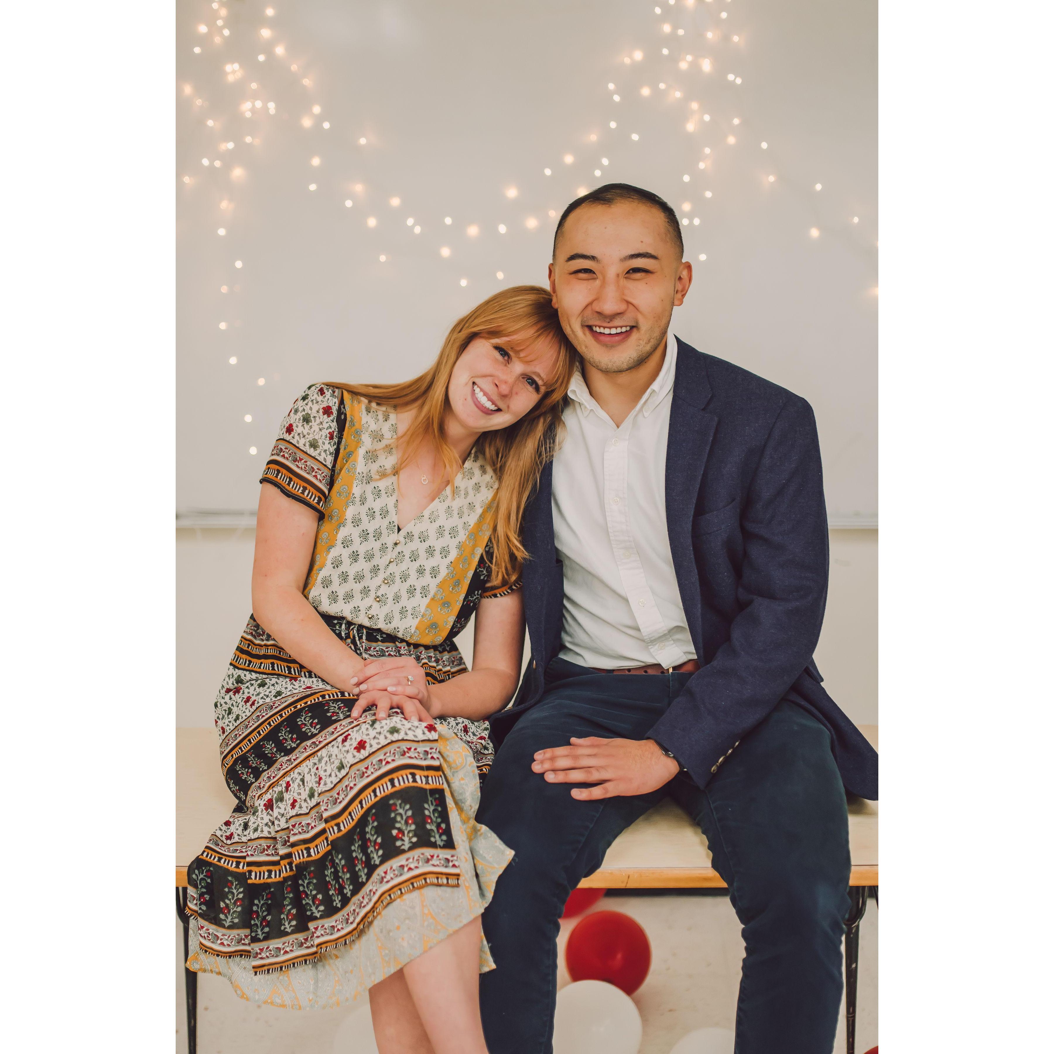 She said yes!