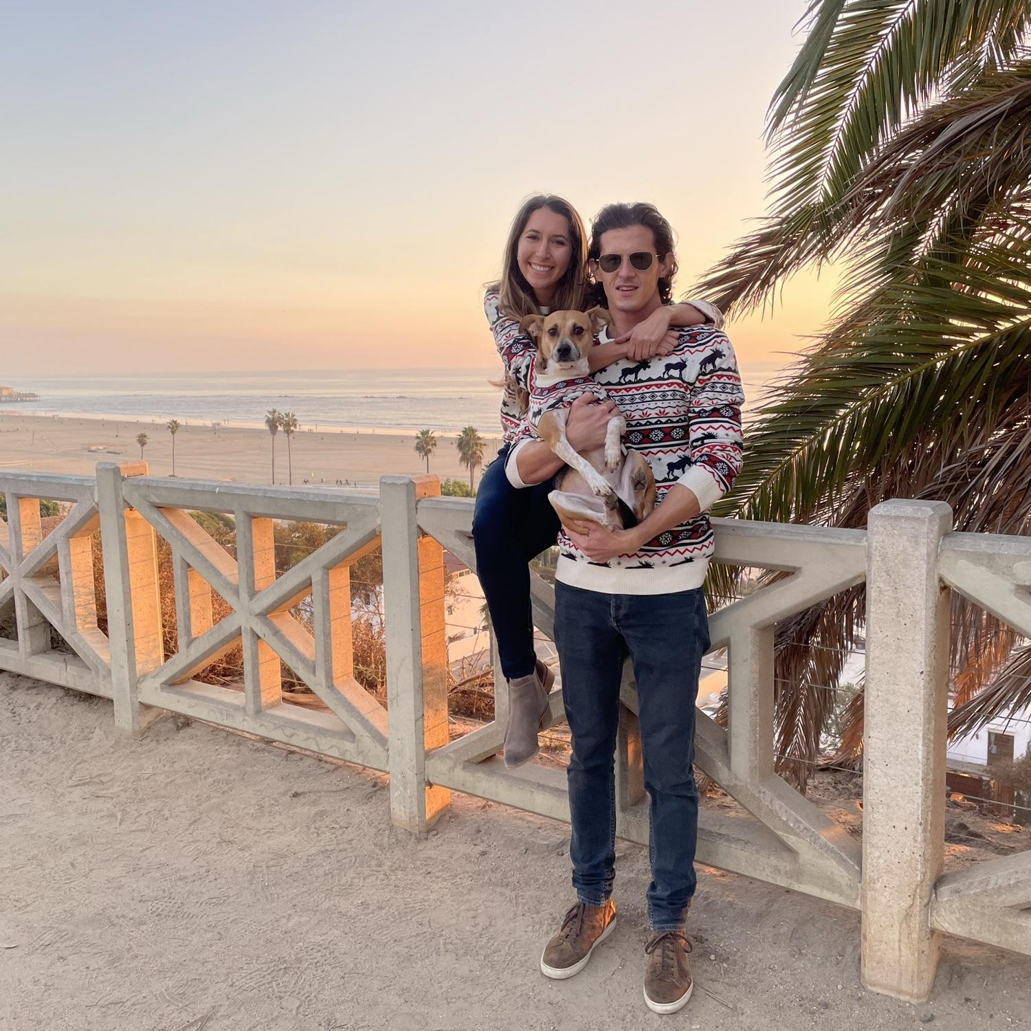 Christmas in Santa Monica