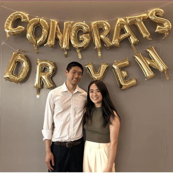 April 2024- Allen's Defense, when he earned his P.h.D, so proud of Dr. Yen!