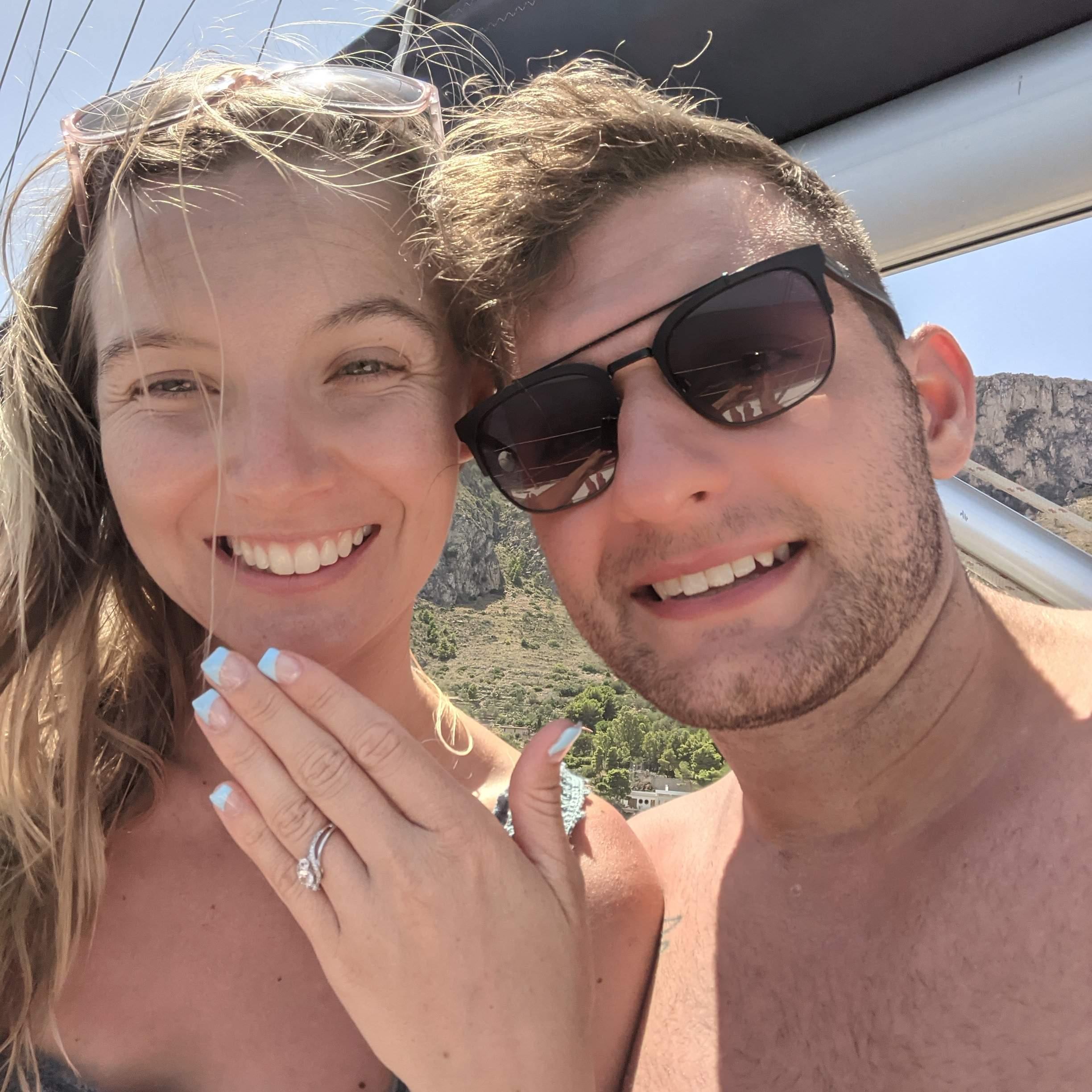 He proposed, I said YES! (IN ITALY <3)