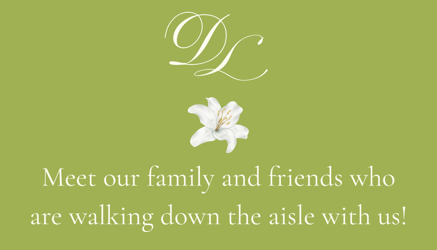 The Wedding Website of Lauren Palmer and David Graehler
