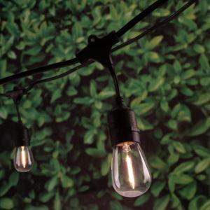 48-ft Plug-in Black Outdoor String Light