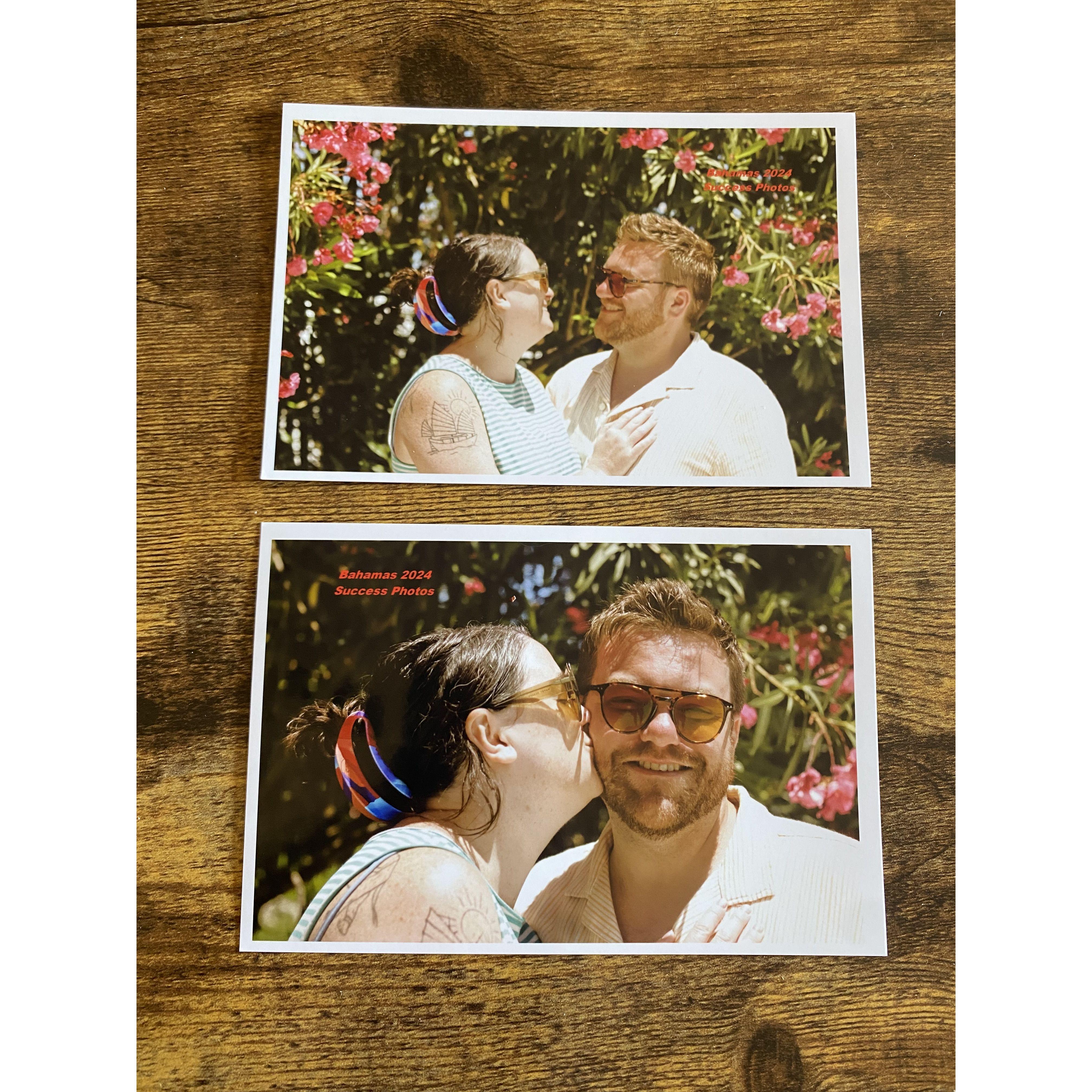Our unofficial engagement photos from the Bahamas