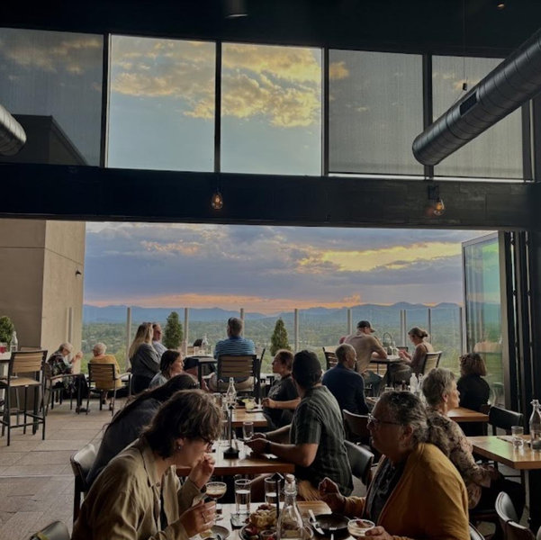 Dinner at The Montford Rooftop Bar