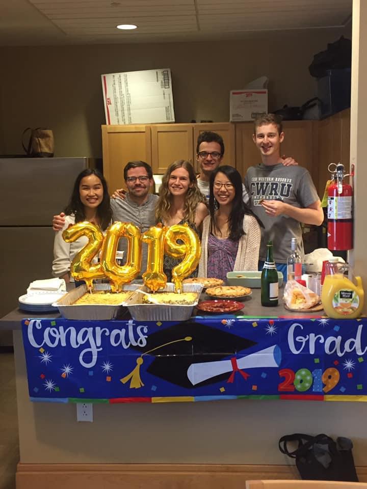 Our graduation brunch at Case Western