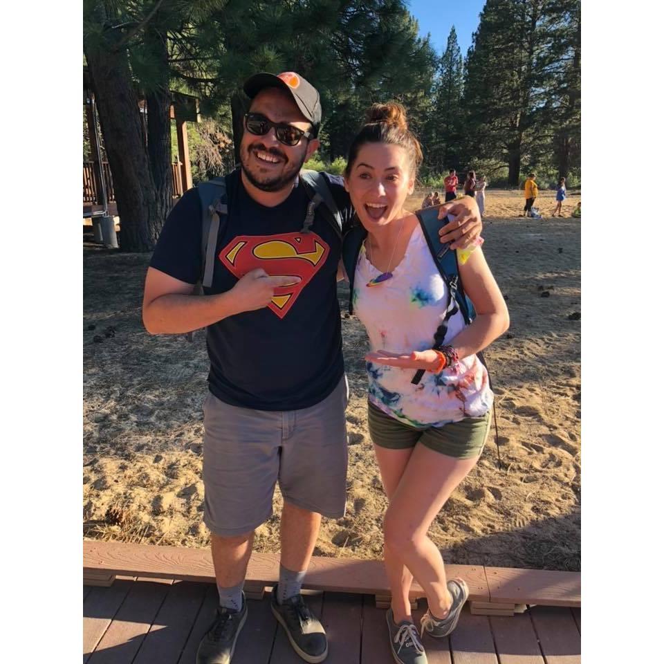 Working together at Camp Signshine - July 2018