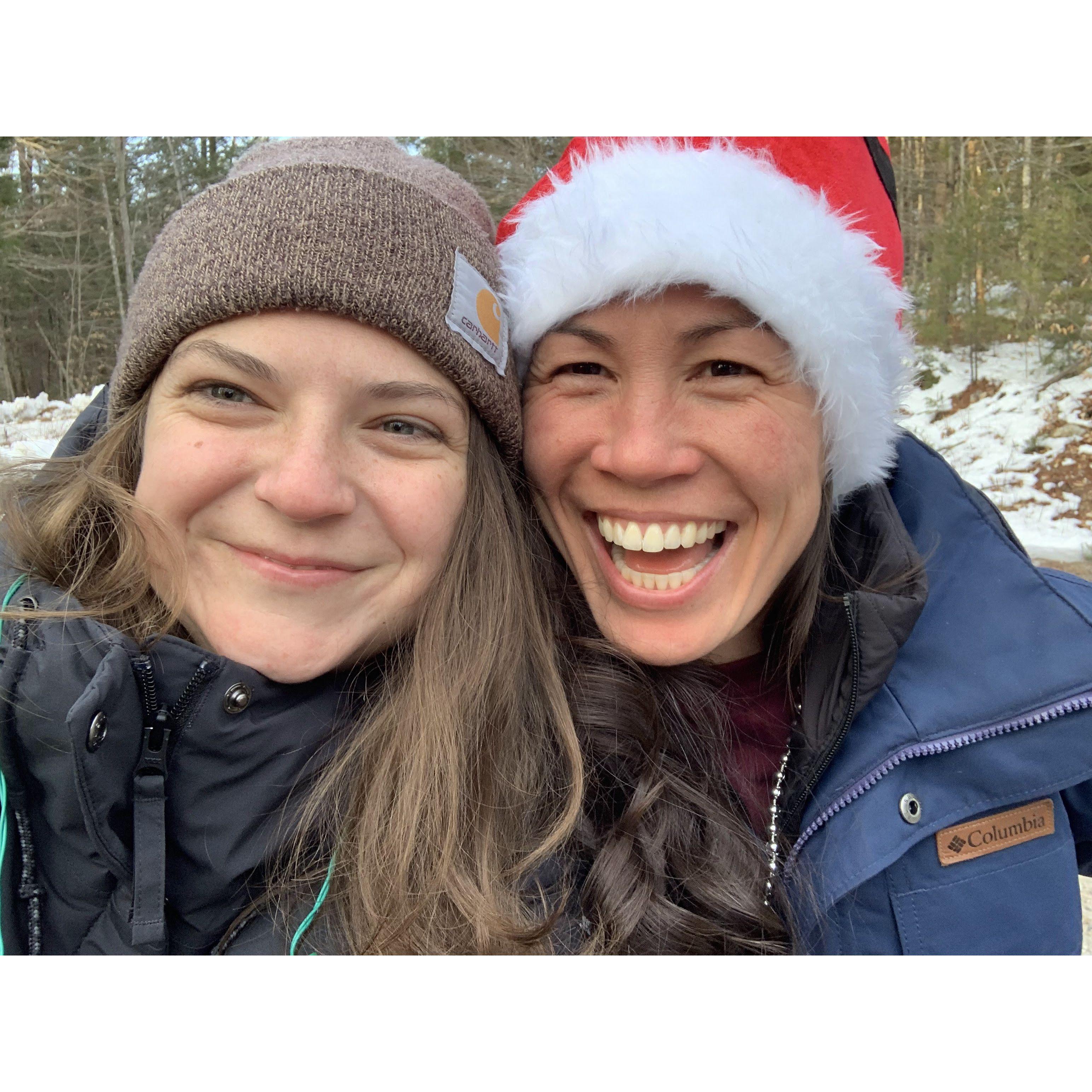 Our first Christmas in New England