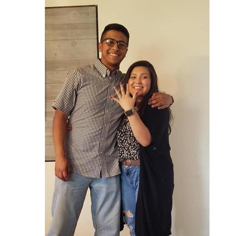 The day we got engaged