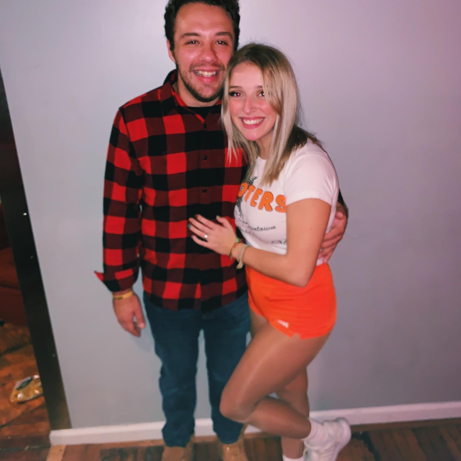 Our first photo together - Halloween 2020