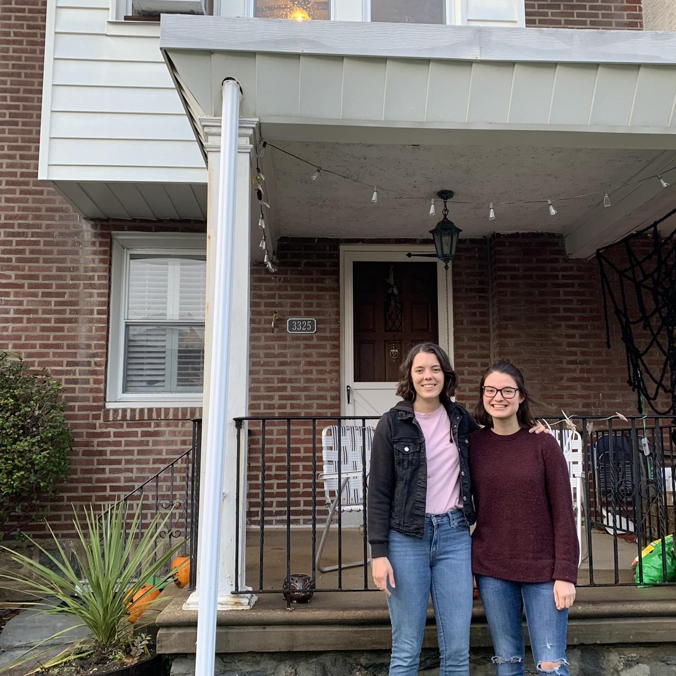 Our first place together in Philly! Fall 2020